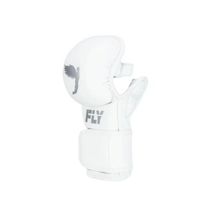 Guantes de Sparring Fly <span class=keywords><strong>Shadow</strong></span> MMA Blancos, Guantes de Grappling, Equipo de Lucha, Guantes de Entrenamiento de Medio Dedo para Muay Thai MMA - Product Image 3
