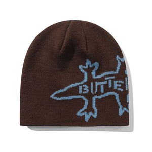 Vente en gros de bonnets unisexes personnalisés en jacquard, bonnets en acrylique tricotés pour l'hiver, bonnets Y2K, logo imprimé sur toute la surface, impression personnalisée - Product Image 1