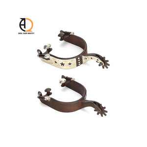 Horse Spurs Classic Riding Equipment Stainless Steel Design - Product Image 2
