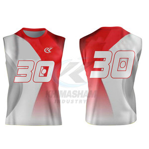 Vêtements d'équipe respirants avec tissu extensible confortable, uniforme de football américain personnalisé en polyester pour les séances d'entraînement - Product Image 5