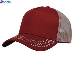 Gorra de Béisbol de 6 Paneles con Bordado y Estampado Personalizado, Gorras Deportivas de Malla de Algodón para Hombre, Transpirables, Personalizadas - Product Image 1