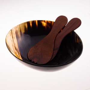 Cuenco de Cuerno de Búfalo Natural de Estilo Occidental de Excelente Calidad, Precio al por Mayor, Utensilios de Cocina para Decoración del Hogar y Servir Alimentos - Product Image 2