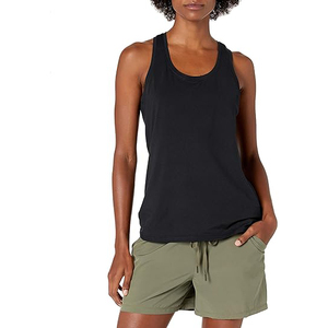 Débardeur de sport pour femme en coton et élasthanne, sans manches, respirant et extensible - Product Image 1