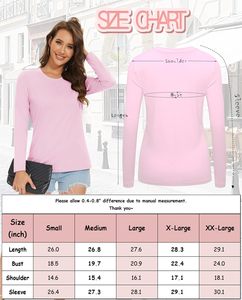 Camisetas de Manga Larga para Mujer, Diseño Nuevo y Personalizado, Tendencia de Moda para Otoño, Invierno y Primavera, Ropa Casual - Product Image 6