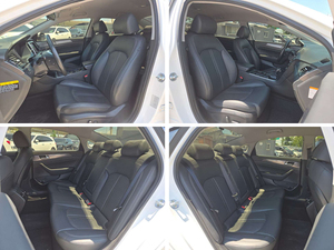 Voiture d'occasion blanche Hyundai Sonata Hybrid berline 2018, voiture coréenne d'occasion, siège électrique, sièges ventilés et chauffants, toutes options - Product Image 6
