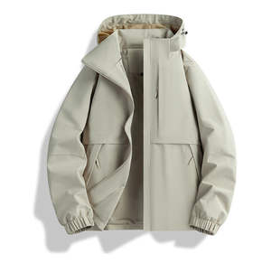 Blouson Bomber Formel Résistant à l'Eau en Tissu 100% Polyester Léger Enduit, Tailles Petites et Grandes, Respirant et Séchage Rapide 2026 - Product Image 5