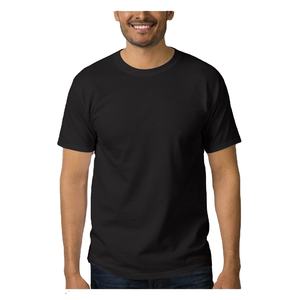 2025 été solide T-Shirt décontracté pas cher prix haute qualité coton col rond goutte épaule à manches courtes OEM respirant hommes T-Shirt - Product Image 5