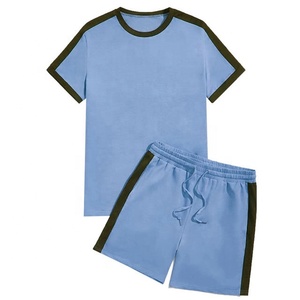 2024 New <b>Mens</b> Summer Clothing Set Loose Fit <b>Short</b> Sleeve <b>T</b> <b>Shirt</b> & <b>Shorts</b> Two Piece Outfit - Product Image 5