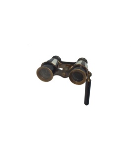 Jumelles Vintage, boîte en bois, design unique, finition bois, cadeau en laiton Maritime - Product Image 1