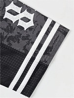 Jersey Tim Olahraga Lengan Pendek V-Neck Ringan Bahan Polyester/Katun Mesh Cetak Sublimasi Anti-Bakteri Berkualitas Tinggi