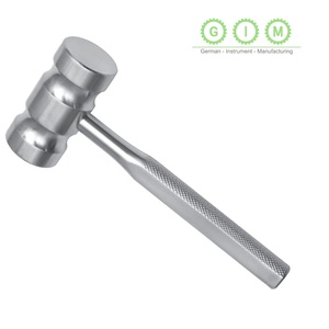 Maillet chirurgical durable en acier inoxydable de précision pour usage clinique et hospitalier – Maillets à os - Product Image 3