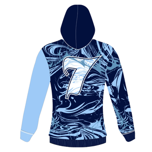 High Quality Sublimation Basketball Warmup Hoodies Breathable Quick Dry Sublimation Basketball Hoodies Custom Sublimated - Product Image 3