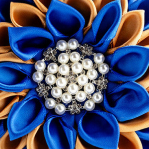 Broche de pata de gallo azul y dorado Sigma Gamma Rho, elegante pin de solapa, joyería llamativa, accesorio de moda, insignia decorativa, OEM personalizado - Product Image 6