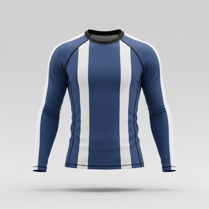 เสื้อแรชการ์ดแขนยาวแบบยูนิเซ็กซ์ แห้งเร็ว กระชับรูปทรง เหมาะสำหรับเล่นกีฬา โต้คลื่น ป้องกันแสงแดด สำหรับการฝึกซ้อมกลางแจ้ง - Product Image 1