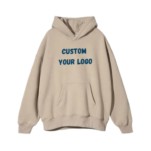 Nouveau style tendance, sweat à capuche unisexe respirant, marque privée, couleur unie, couleur personnalisée, 100% coton molletonné/éponge française, vente chaude - Product Image 1