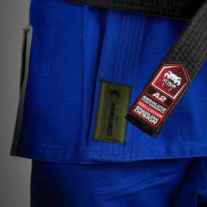 Kimono de Jiu-Jitsu brésilien premium, logo personnalisé, coton doux, tissage perlé léger et durable. - Product Image 6