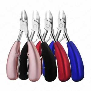 Juego de Cortaúñas Profesional de Acero Inoxidable con Mango de Goma, Herramienta Profesional de Manicura y Pedicura para Dedos - Product Image 6