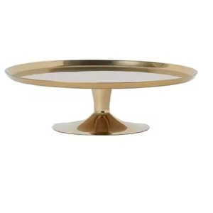 Durable Quality Metal Cake Stand Cake Display Stand Dessert Serving Tray Wedding Table Decoration - Product Image 1