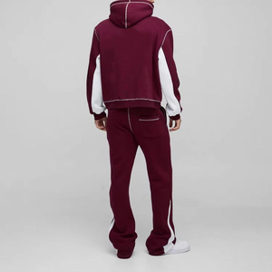 Conjunto de chándal para hombre con tela ligera para mayor comodidad, chándal para hombre con costuras duraderas para un uso prolongado. - Product Image 2