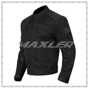 Blouson de moto d'été pour homme en Cordura, protection intégrale, respirant, coupe-vent, vêtements de moto grande taille, veste de sécurité - Product Image 2