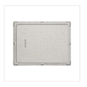 Tapa de alcantarilla de FRP para exportación, 18x24, categoría de seguridad, compuesta, antirrobo, grado industrial - Product Image 3