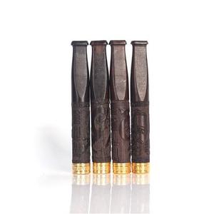 Pipa de Fumar de Madera Hecha a Mano de Primera Calidad, Duradera, Ecológica, Reutilizable, Portátil, con Aspecto Vintage, por el Fabricante - Product Image 1