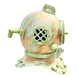 Casque de plongée en métal Mark V Navy Replica Anchor Engineering Vintage, casque de plongeur en eaux profondes, décoration nautique maritime - Product Image 3