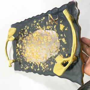 Custom Resin Serving Tray Handmade Custom Resin tray - Product Image 3