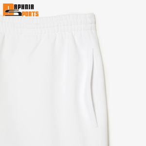 Pantalones Cortos Casuales de Lona Premium de Última Moda, 100% Algodón, 220 g/m², Secado Rápido, Transpirables, Cintura Elástica, para Hombre, Estilo Urbano - Product Image 3