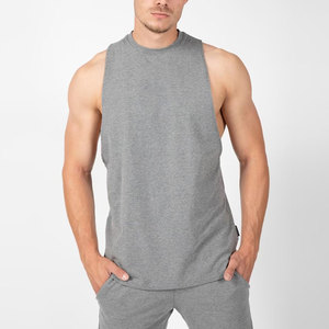 AL SWANS INTERNATIONAL Venta Directa de Fábrica Camiseta sin Mangas para Hombre Talla Grande, Ropa Deportiva Transpirable de Verano, Estilo Casual Tejido 100% - Product Image 1