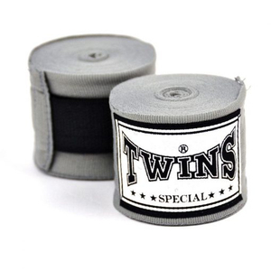 Twin <b>White</b> Boxing Hand <b>Wraps</b> Cotton <b>White</b> 500cm Length Comfortable Training Gear Premium Quality Boxing Bandage Muay Thai - Product Image 4