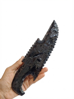 Couteau en Obsidienne Noire, Cristal Volcanique Naturel, Décoration Gothique, Altar, Chambre Sorcière, Méditation, Cadeau Spirituel, Pierre Précieuse Rafay 1000 Ct