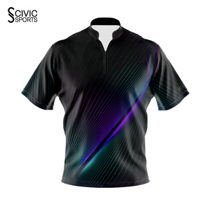 Wholesale Good Quality Custom Plain Retro <b>Bowling</b> Shirts Digital Print <b>Bowling</b> Shirts for Men - Product Image 1