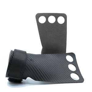 Gants de musculation unisexes en PU avec sangle de poignet réglable, antidérapants et confortables, pour les séances de gym et les tractions - Product Image 1