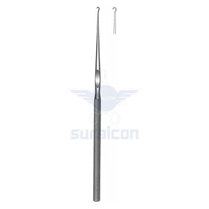 Gancho para Piel Barsky de 15 cm (6 Pulgadas) y 3 mm, Retractor Quirúrgico de Acero Inoxidable, Instrumento Médico para Cirugía Plástica Reconstructiva - Product Image 1