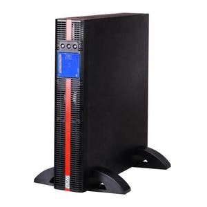 3000VA en ligne UPS LCD affichage faible THD plomb remplaçable à chaud onde sinusoïdale pure 220V monophasé utilisation industrielle sortie de veille - Product Image 3