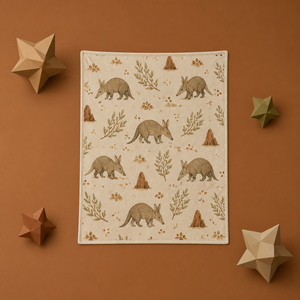 Custom Printed <b>Throw</b> Blanket Aardvark Grapefruit Ukulele Discus Dugong Samosa Sublimation Flannel Fleece Polyester - Product Image 3