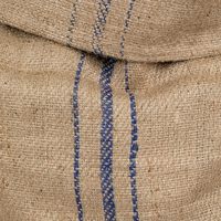 Sac en jute avec cordon de serrage, emballage industriel et agricole, réutilisable, écologique, recyclable, taille personnalisable, impression sérigraphique