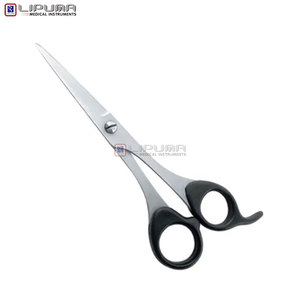 Ciseaux de barbier professionnels avec poignée en plastique, antidérapants, coupe fluide, ciseaux personnalisés pour la coiffure et le style - Product Image 5