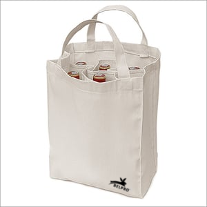 Reusable Cotton Shopping <b>Bags</b> with <b>Extra</b> Tough Handles for Convenience Stylish <b>Tote</b> <b>Bags</b> with Custom Embroidered Logos - Product Image 5
