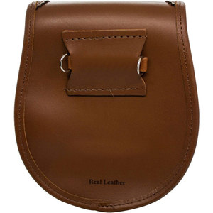 Sporran Escocés de Cuero Genuino Hecho a Mano de Alta Calidad con Brogueing Tradicional y Cadena de Cintura para Sporran 2026 - Product Image 5