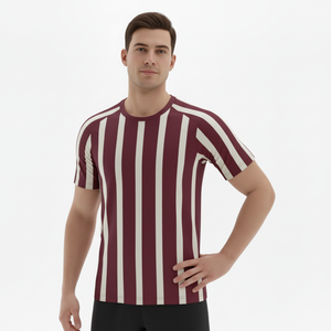 เสื้อฟุตบอลแบบขายส่ง ตัดเย็บตามสั่ง ระบายอากาศได้ดี แบบซับลิเมชั่น - Product Image 5