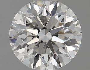 ทรงกลมที่ยอดเยี่ยมตัดดีเยี่ยม 0.53CT เพชรโซลิแทร์ธรรมชาติ H สี VVS2 ความชัดเจน GIA ได้รับการรับรองเพชรโซลิแทร์หลวมจํานวนมาก - Product Image 3