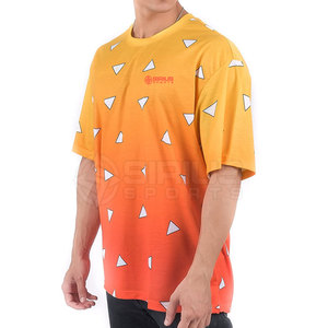 เสื้อยืดโอเวอร์ไซส์ทรงหลวม พิมพ์โลโก้ตามสั่ง ผ้าฝ้าย 100% ไซส์ใหญ่ ระบายอากาศได้ดี เป็นมิตรกับสิ่งแวดล้อม แห้งเร็ว สไตล์สตรีทแวร์ สำหรับผู้ชาย - Product Image 5