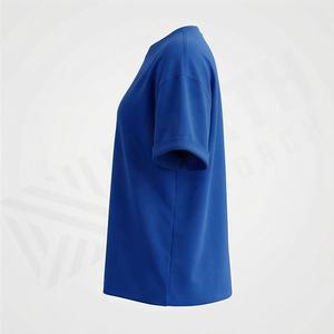 Camiseta Oversize de Algodón Ecológico para Mujer al por Mayor, Proveedor OEM, Estampado DTF, Ajuste Holgado Urbano, Top de Moda de Calidad Sostenible - Product Image 3