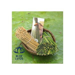Pailles en bambou naturel lavables HOT SELLING BLUE LOTUS FARM |   Paille écologique sans BPA, durable, inodore, à bords lisses, pour boissons chaudes - Product Image 1
