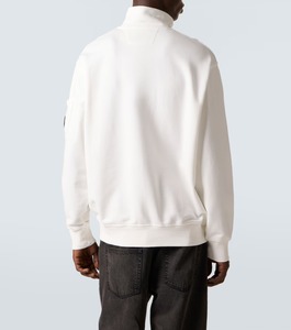 Sweat-shirt à col zippé pour homme, très bien coté, en molleton doux et confortable, vente en gros - Product Image 4