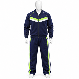Prix de gros – Ensemble coupe-vent 2 pièces sur mesure pour homme, 100 % nylon, style urbain, couleur unie - Product Image 3