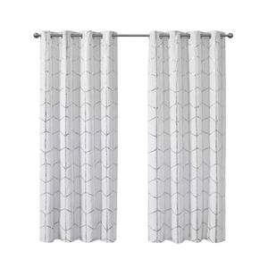 Pannello della tenda della parte superiore del singolo Grommet con oscuramento totale & stampa metallica soltanto 1 Pc disponibile - Product Image 3