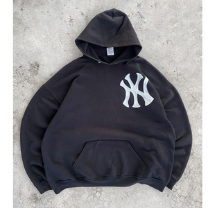 2024 automne nouveau hommes décontracté à manches longues sweat à capuche imprimé personnalisable haute qualité coton pull sweat à capuche - Product Image 1